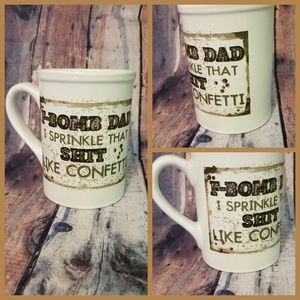 Discounted f bomb dad mug